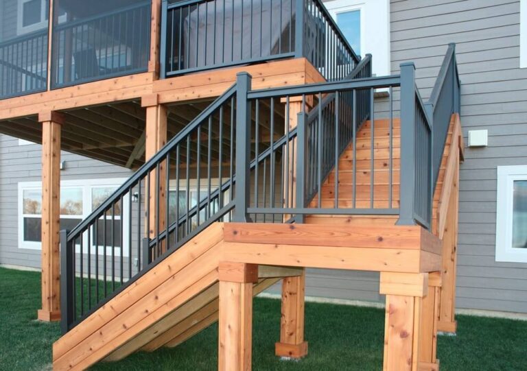 outdoor stair railings edmonton